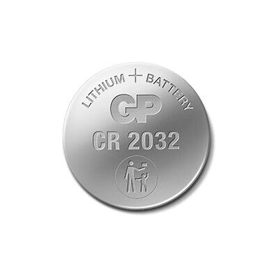 GP Batteries CR2032 Lithium Batteri - 4-Pakk GP Batteries CR2032 Lithium Batteri - 4-Pakk