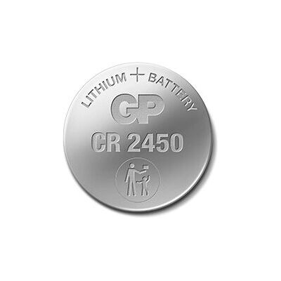 GP Batterien CR2450 Lithium 3V Knopfzellen - Packung zu 2 GP Batterien CR2450 Lithium 3V Knopfzellen - Packung zu 2