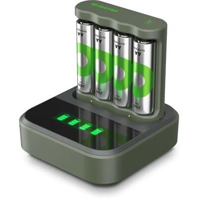 GP Batterijlader B441 - Snelladen voor AA/AAA GP Batterijlader B441 - Snelladen voor AA/AAA