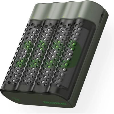 GP Batteries - Recyko M452 - 4x AA 2600mAh - USB - Laddare GP Batteries - Recyko M452 - 4x AA 2600mAh - USB - Laddare