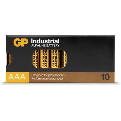 GP Batteries - 10 st AAA industriële batterijen GP Batteries - 10 st AAA industriële batterijen