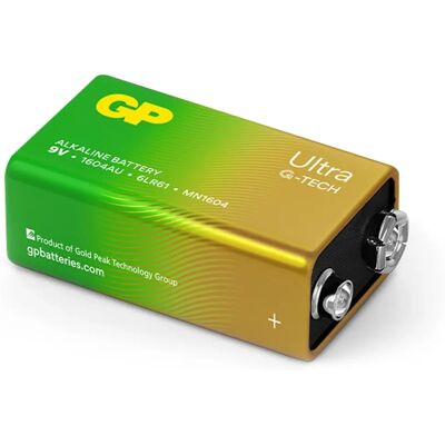 GP Batterien Ultra 9V Batterie - Langlebig, G-TECH GP Batterien Ultra 9V Batterie - Langlebig, G-TECH