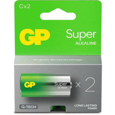 GP Paristot LR14 Alkaline - 2 kpl GP Paristot LR14 Alkaline - 2 kpl