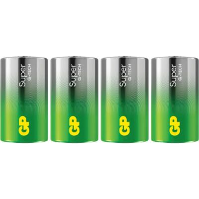 GP Batteries Super Alkaline D - 4 Pack GP Batteries Super Alkaline D - 4 Pack