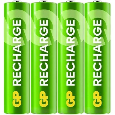 GP Batterien GP Recharge Micro - AAA Akku - 4 Stück GP Batterien GP Recharge Micro - AAA Akku - 4 Stück