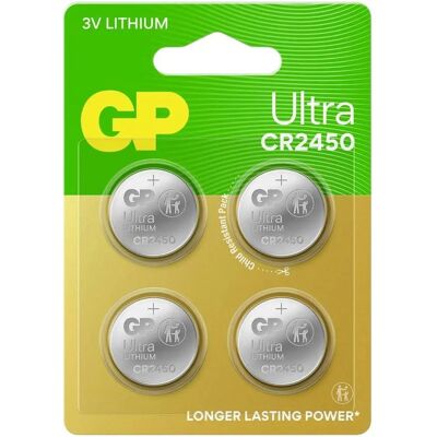 Baterie GP CR2450 - 3,0 V - 600mAh Baterie GP CR2450 - 3,0 V - 600mAh