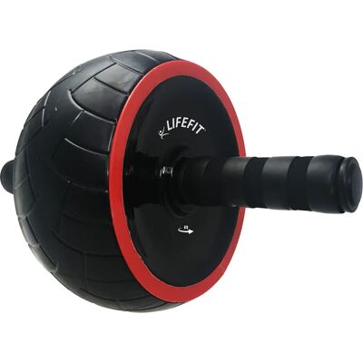 LIFEFIT - EXERCISE WHEEL FAT - 19 cm - 120 kg - Exercise wheel LIFEFIT - EXERCISE WHEEL FAT - 19 cm - 120 kg - Exercise wheel