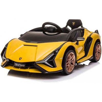 Dětské elektrické auto Lamborghini Sian - Červené, 3-8 let Dětské elektrické auto Lamborghini Sian - Červené, 3-8 let