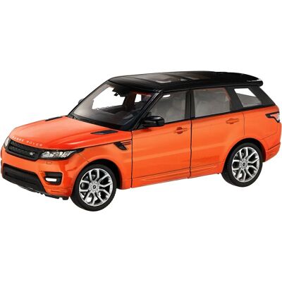 Modèle réduit Range Rover Sport - 1:24 - Orange métallisé - Publicité Modèle réduit Range Rover Sport - 1:24 - Orange métallisé - Publicité