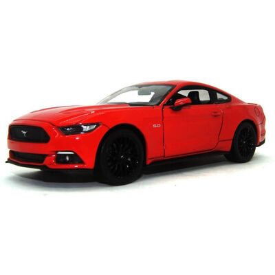 Ford Mustang GT 2015 Rouge - Voiture miniature en zamac - 1:24 - Publicité Ford Mustang GT 2015 Rouge - Voiture miniature en zamac - 1:24 - Publicité
