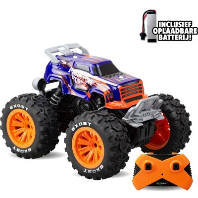 Exost Pomarańczowy 1:16 Monster Truck - Zdalnie sterowane auto Exost Pomarańczowy 1:16 Monster Truck - Zdalnie sterowane auto
