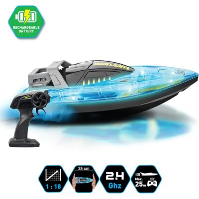 Exost Silverlit Aqua Lights RC Boot - Elektrisches Modell Exost Silverlit Aqua Lights RC Boot - Elektrisches Modell