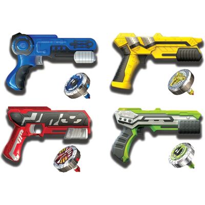 Arma de brinquedo Silverlit 86300 - Spinner Mad - 4 Cores Arma de brinquedo Silverlit 86300 - Spinner Mad - 4 Cores
