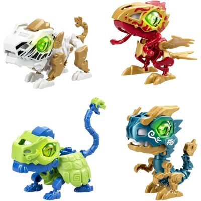 Silverlit Biopod Guardians of the East - Pack de 4 dinosaures à construire - Publicité Silverlit Biopod Guardians of the East - Pack de 4 dinosaures à construire - Publicité