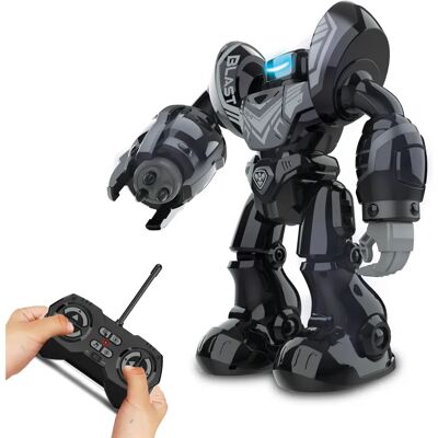 Silverlit Robot Speelgoed - Programmeerbaar 20 Acties - Zwart Silverlit Robot Speelgoed - Programmeerbaar 20 Acties - Zwart