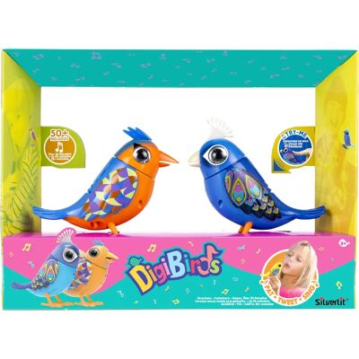Silverlit DigiBirds Podwójny Zestaw Interaktywnych Zabawek Silverlit DigiBirds Podwójny Zestaw Interaktywnych Zabawek