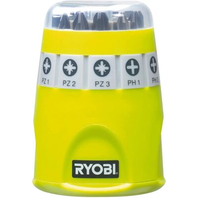 Ryobi RAK10SD Ensemble de 10 embouts de tournevis Ryobi RAK10SD Ensemble de 10 embouts de tournevis