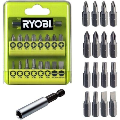 Ryobi RAK17SD Schraubbit-Set - 17 Stück Ryobi RAK17SD Schraubbit-Set - 17 Stück