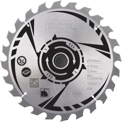 Ryobi SB254T24A1 24-reikäinen TCT sahalaita Ryobi SB254T24A1 24-reikäinen TCT sahalaita