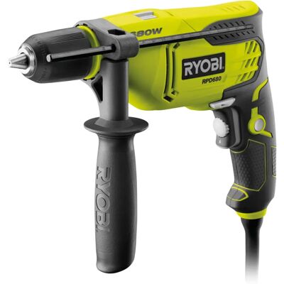 Accuschroefboormachine Ryobi - 800 W, Impact, Instelbare koppel Accuschroefboormachine Ryobi - 800 W, Impact, Instelbare koppel