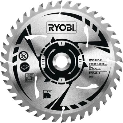 Ryobi R18CS-0 165mm Kreissägeblatt - Langlebig & Präzise Ryobi R18CS-0 165mm Kreissägeblatt - Langlebig & Präzise