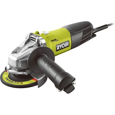 Ryobi RAG750-115G Winkelschleifer - 750W, 115mm, Zwei-Positionen Griff Ryobi RAG750-115G Winkelschleifer - 750W, 115mm, Zwei-Positionen Griff