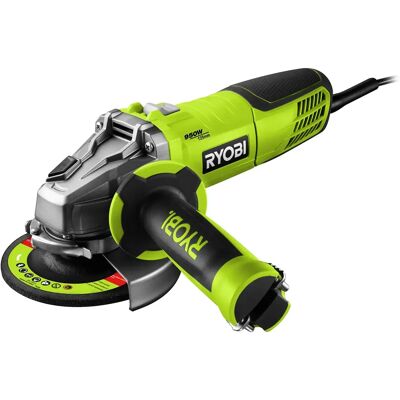 Ryobi Kulmahiomakone 900W 125mm - Kompakt & Turvallinen Ryobi Kulmahiomakone 900W 125mm - Kompakt & Turvallinen
