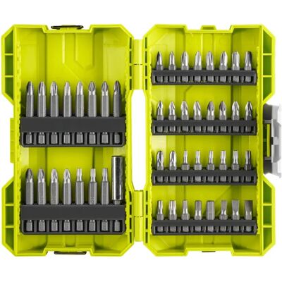 Ryobi 48-teiliger Werkzeugsatz - Metall, Grau Ryobi 48-teiliger Werkzeugsatz - Metall, Grau