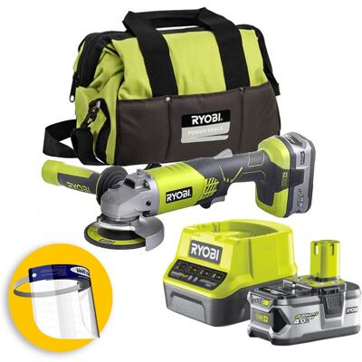 Ryobi R18AG-0 Smerigliatrice angolare senza fili 115mm 18V Ryobi R18AG-0 Smerigliatrice angolare senza fili 115mm 18V