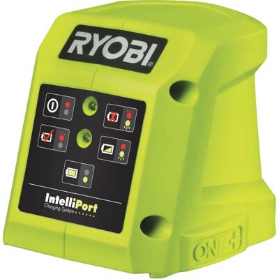 RYOBI RC18115 - Kompaktní 18V rychlonabíječka pro lithium-iontové baterie RYOBI RC18115 - Kompaktní 18V rychlonabíječka pro lithium-iontové baterie