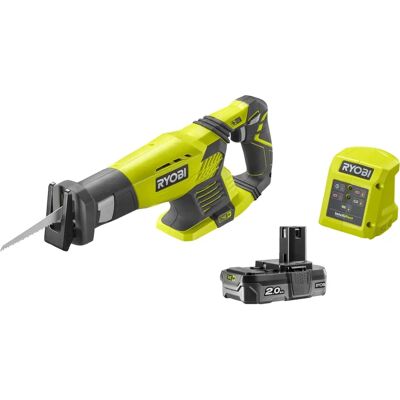 Scie alternative Ryobi RRS1801-L20G - 18V, Vitesse variable - Publicité Scie alternative Ryobi RRS1801-L20G - 18V, Vitesse variable - Publicité
