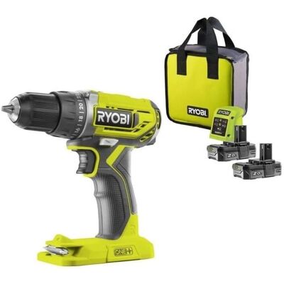 Ryobi R18DD2-220S - Parafusadeira sem fio 40Nm - Ferramenta elétrica Ryobi R18DD2-220S - Parafusadeira sem fio 40Nm - Ferramenta elétrica