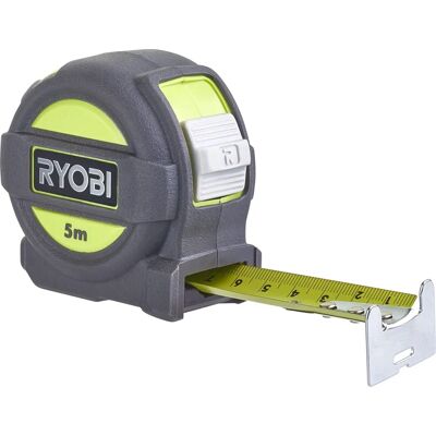 Ryobi 5 m Maßband - Präzise Klasse 2 Ryobi 5 m Maßband - Präzise Klasse 2