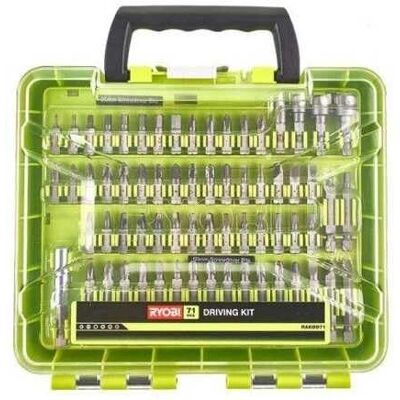 Ryobi - Ensemble de 71 accessoires pour tournevis - Outils & Quincaillerie - Publicité Ryobi - Ensemble de 71 accessoires pour tournevis - Outils & Quincaillerie - Publicité