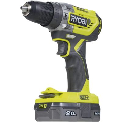 Ryobi Akku-Bohrmaschine - Brushless E-Torque 18V - 2x 2,0 Ah Akkus Ryobi Akku-Bohrmaschine - Brushless E-Torque 18V - 2x 2,0 Ah Akkus