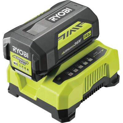 Kit Batteria e Caricabatterie Ryobi 36V - 4Ah Max Power Kit Batteria e Caricabatterie Ryobi 36V - 4Ah Max Power
