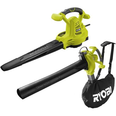 Ryobi 2800W Souffleur et Broyeur 2 en 1 - RBV2800CSV - Publicité Ryobi 2800W Souffleur et Broyeur 2 en 1 - RBV2800CSV - Publicité