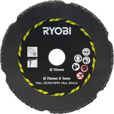 Ryobi RAKCOT03 Ensemble de 3 Disques - Disques de meulage - Publicité Ryobi RAKCOT03 Ensemble de 3 Disques - Disques de meulage - Publicité