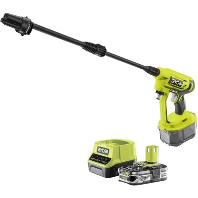 Aspirator de înaltă presiune fără cablu RYOBI 18V - Duza 3 în 1 - 22 Bar - 182 l/h Aspirator de înaltă presiune fără cablu RYOBI 18V - Duza 3 în 1 - 22 Bar - 182 l/h