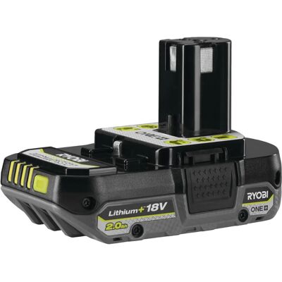 Bateria de íon de lítio Ryobi RB1820C 18V 2Ah - Compacta, Recarregável Bateria de íon de lítio Ryobi RB1820C 18V 2Ah - Compacta, Recarregável