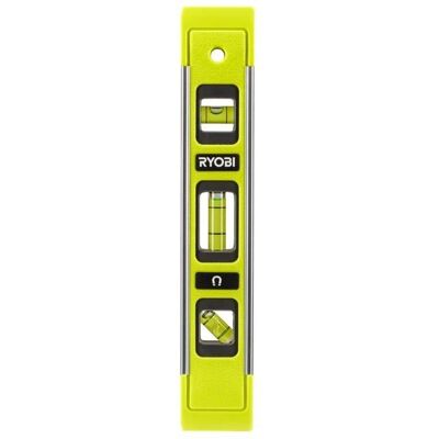 Ryobi - RTL23CM - 23 cm - Cadre en aluminium - Torpedo Level - Publicité Ryobi - RTL23CM - 23 cm - Cadre en aluminium - Torpedo Level - Publicité