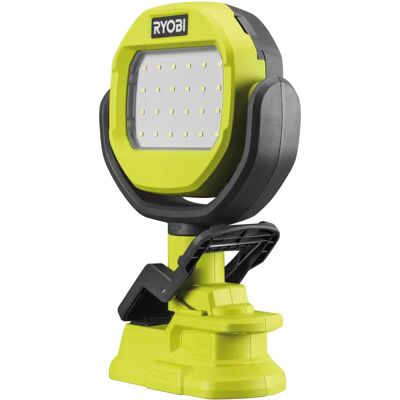 Ryobi Grüne 18V LED-Klemmleuchte - Kabellos, 800 lm, Drehbar Ryobi Grüne 18V LED-Klemmleuchte - Kabellos, 800 lm, Drehbar