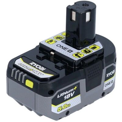 Ryobi 18V 5,0Ah Lithium+ Batterisett med Lade & Indikator Ryobi 18V 5,0Ah Lithium+ Batterisett med Lade & Indikator