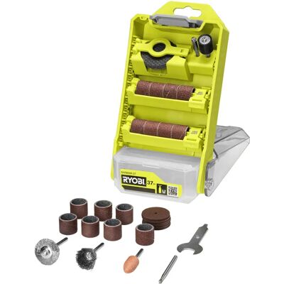 Ryobi - DIY Polishing Set RAR800K - 37 Pieces Ryobi - DIY Polishing Set RAR800K - 37 Pieces