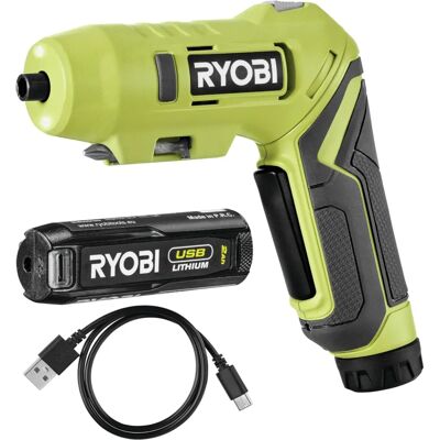 Zestaw wkrętaków litowo-jonowych 4V Ryobi - RSDP4-120G Zestaw wkrętaków litowo-jonowych 4V Ryobi - RSDP4-120G
