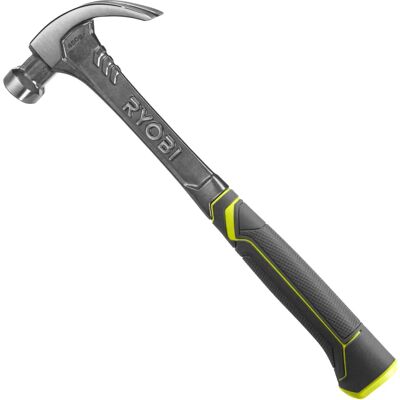 Ryobi RHHSCC450 Steel Curved Claw Hammer - Hammer Ryobi RHHSCC450 Steel Curved Claw Hammer - Hammer