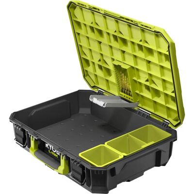 Boîte à outils RYOBI - Résistante aux chocs, IP65, 22,7kg - RSL101 Boîte à outils RYOBI - Résistante aux chocs, IP65, 22,7kg - RSL101