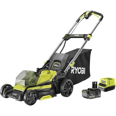 Ryobi RY18LMX40C - Akku-Rasenmäher 40cm - Brushless, mit Akku & Ladegerät Ryobi RY18LMX40C - Akku-Rasenmäher 40cm - Brushless, mit Akku & Ladegerät