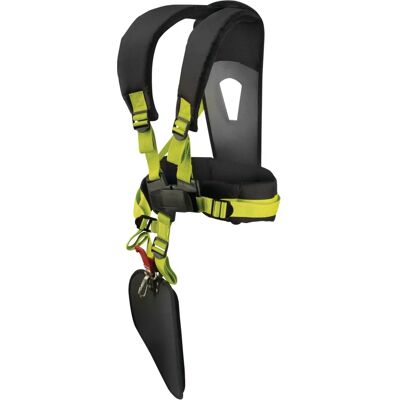 Harnais ergonomique universel Ryobi pour débroussailleuses - RAC138 - Publicité Harnais ergonomique universel Ryobi pour débroussailleuses - RAC138 - Publicité