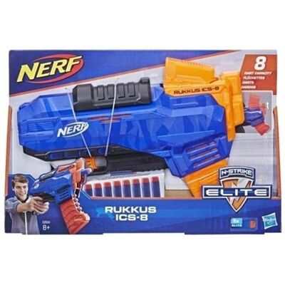 Nerf N-Strike Elite Rukkus ICS-8 - Jeu de billes Nerf N-Strike Elite Rukkus ICS-8 - Jeu de billes
